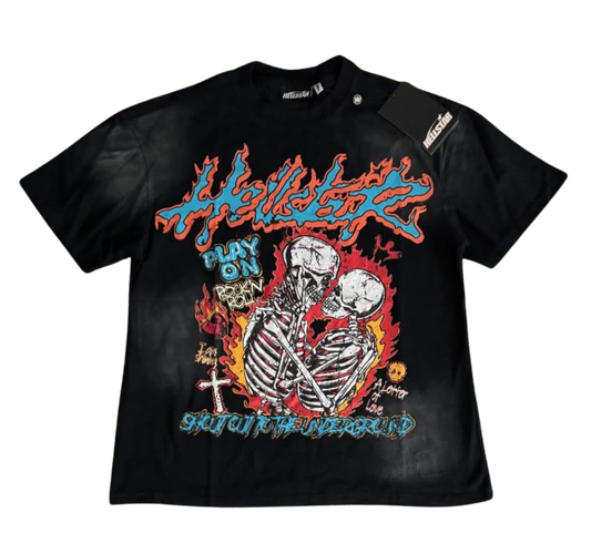 BLACK H3LLSTAR “ROCK & ROLL” TEE