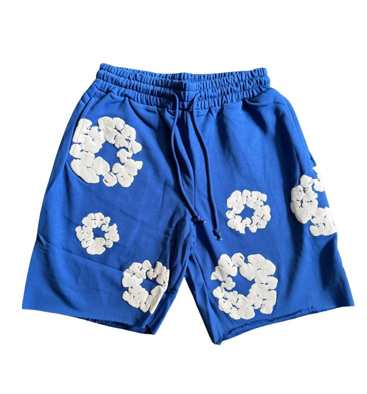 BLUE DENIM T3ARS SHORTS