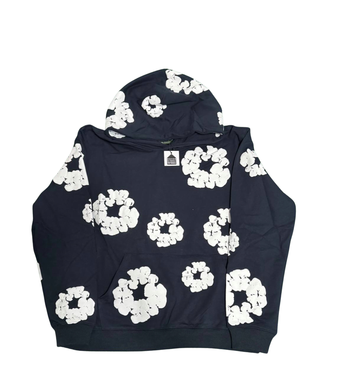 NAVY BLUE DENIM T3ARS HOODIE