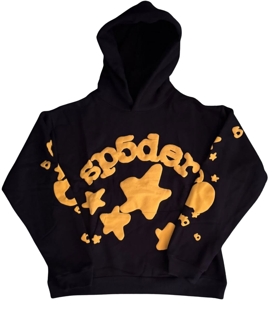 BLACK SP5DER BELUGA HOODIE