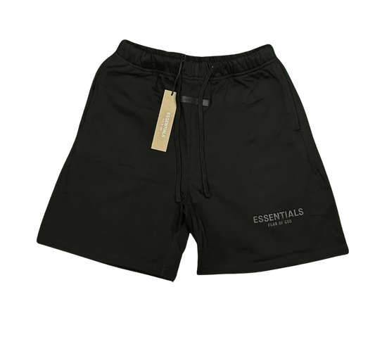 BLACK ESS3NTIALS SHORTS